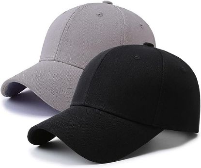 图片 1PFFY 2 Packs Baseball Cap Golf Dad Hat for Men and Women