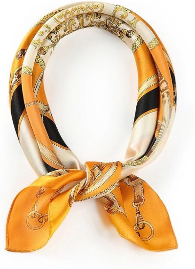 Picture of ANDANTINO 100% Real Mulberry Silk Scarf -21'' x 21''