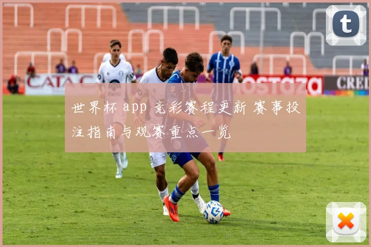 世界杯 app 竞彩赛程更新 赛事投注指南与观赛重点一览
