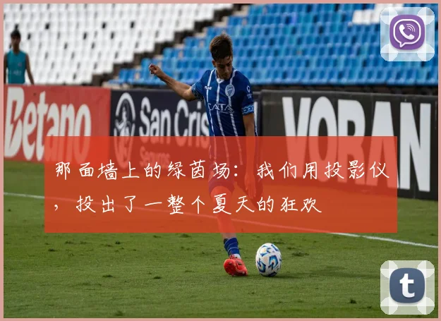 那面墙上的绿茵场：我们用投影仪，投出了一整个夏天的狂欢